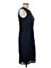 Milly Graphic Blue Cocktail Dress Size 6 - photo 4