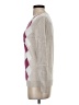 Van Heusen 100% Cotton Argyle White Pullover Sweater Size S - photo 5