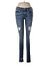 FRAME Denim Hearts Blue Jeans Size 26 waist - photo 1