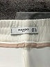 Mango Solid Ivory Casual Pants Size XS - photo 7