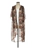 Daniel Rainn 100% Polyester Brown Kimono Size XS - photo 1