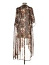 Daniel Rainn 100% Polyester Brown Kimono Size XS - photo 2
