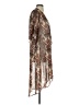 Daniel Rainn 100% Polyester Brown Kimono Size XS - photo 4