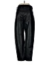MNG 100% Polyurethane Animal Print Black Casual Pants Size 6 - photo 2