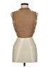 Assorted Brands Tan Sleeveless Turtleneck Size M - photo 1