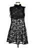 Shein 100% Polyamide Black Cocktail Dress Size L - photo 1