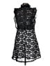 Shein 100% Polyamide Black Cocktail Dress Size L - photo 2