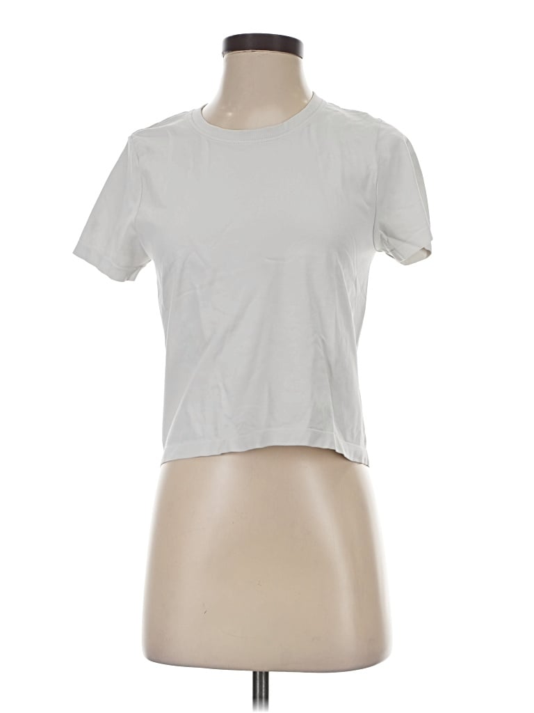 Pre-owned Harmony And Balance Active T-shirt In White