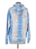 WSLY Tie-dye Blue Pullover Hoodie Size S - photo 2