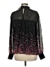Ariat 100% Polyester Black Long Sleeve Blouse Size M - photo 2