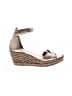 Pedro Garcia Gold Wedges Size EU 38 1/2 - photo 1