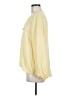 Fred David 100% Polyester Yellow Long Sleeve Blouse Size M - photo 5