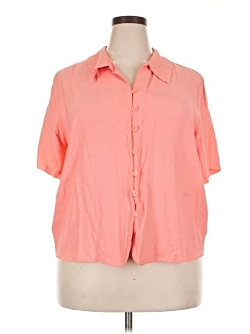 Impressions Short Sleeve Blouse (view 1)