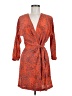 Rory Beca 100% Silk Orange Kimono Size M - photo 1