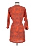 Rory Beca 100% Silk Orange Kimono Size M - photo 2