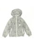 Nebbati 100% Polyester Print Silver Zip Up Hoodie Size 4 - photo 1