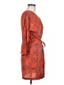 Rory Beca 100% Silk Orange Kimono Size M - photo 4