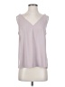 Express 100% Polyester Gray Sleeveless T-Shirt Size S - photo 1