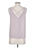 Express 100% Polyester Gray Sleeveless T-Shirt Size S - photo 2