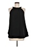 Unbranded 100% Polyester Black Sleeveless Blouse Size M - photo 1