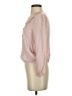 Express 100% Rayon Pink Long Sleeve Blouse Size XS - photo 5