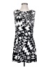 Calvin Klein Graphic Silver Casual Dress Size S - photo 1