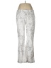 Mason's Print Silver White Casual Pants Size EU (IT) 48 / US 12 - photo 1