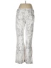 Mason's Print Silver White Casual Pants Size EU (IT) 48 / US 12 - photo 2