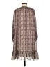 Max Studio 100% Polyester Paisley Brown Casual Dress Size M - photo 2