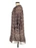 Max Studio 100% Polyester Paisley Brown Casual Dress Size M - photo 5