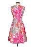 Eliza J Print Pink Cocktail Dress Size 4 - photo 2