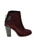 Rag & Bone 100% Leather Burgundy Ankle Boots Size EU 38 - photo 1