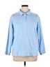 D&Co. Blue Long Sleeve Blouse Size 1X - photo 1