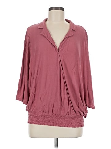 Postmark from Anthropologie 3/4 Sleeve Blouse (view 1)