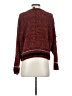 Forever 21 Contemporary Color Block Burgundy Pullover Sweater Size S - photo 2