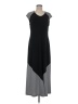 Chico's Chevron-herringbone Gray Casual Dress Size Med (1) - photo 1