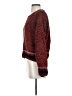 Forever 21 Contemporary Color Block Burgundy Pullover Sweater Size S - photo 5