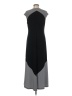 Chico's Chevron-herringbone Gray Casual Dress Size Med (1) - photo 2