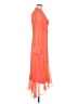 DKNY 100% Polyester Orange Cocktail Dress Size 6 - photo 4