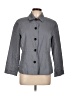 Sigrid Olsen 100% Cotton Gray Jacket Size L - photo 1