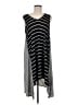 Max Studio Stripes Black Casual Dress Size M - photo 1