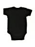 Outerstuff 100% Cotton Graphic Black Short Sleeve Onesie Size 0-3 mo - photo 2