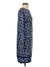 MICHAEL Michael Kors Print Blue Casual Dress Size S - photo 4