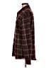 VICI Plaid Burgundy Long Sleeve Blouse Size M - photo 5