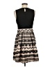 Elle Graphic Black Cocktail Dress Size 8 - photo 2