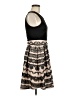 Elle Graphic Black Cocktail Dress Size 8 - photo 4