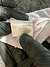 Rose + Olive Gray Short Sleeve Blouse Size M - photo 8