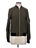Zara Basic 100% Polyester Solid Green Jacket Size XS - photo 1