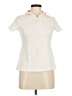 Danskin Now Ivory Short Sleeve Turtleneck Size M - photo 1