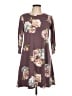 Fortune + Ivy Brown Casual Dress Size L - photo 1